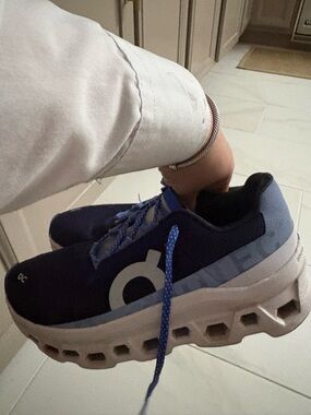On Running Women’s Sneakers in Purple and Light Blue